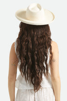 Women's Marlow Rancher Hat in the color Bone - Women's Back View