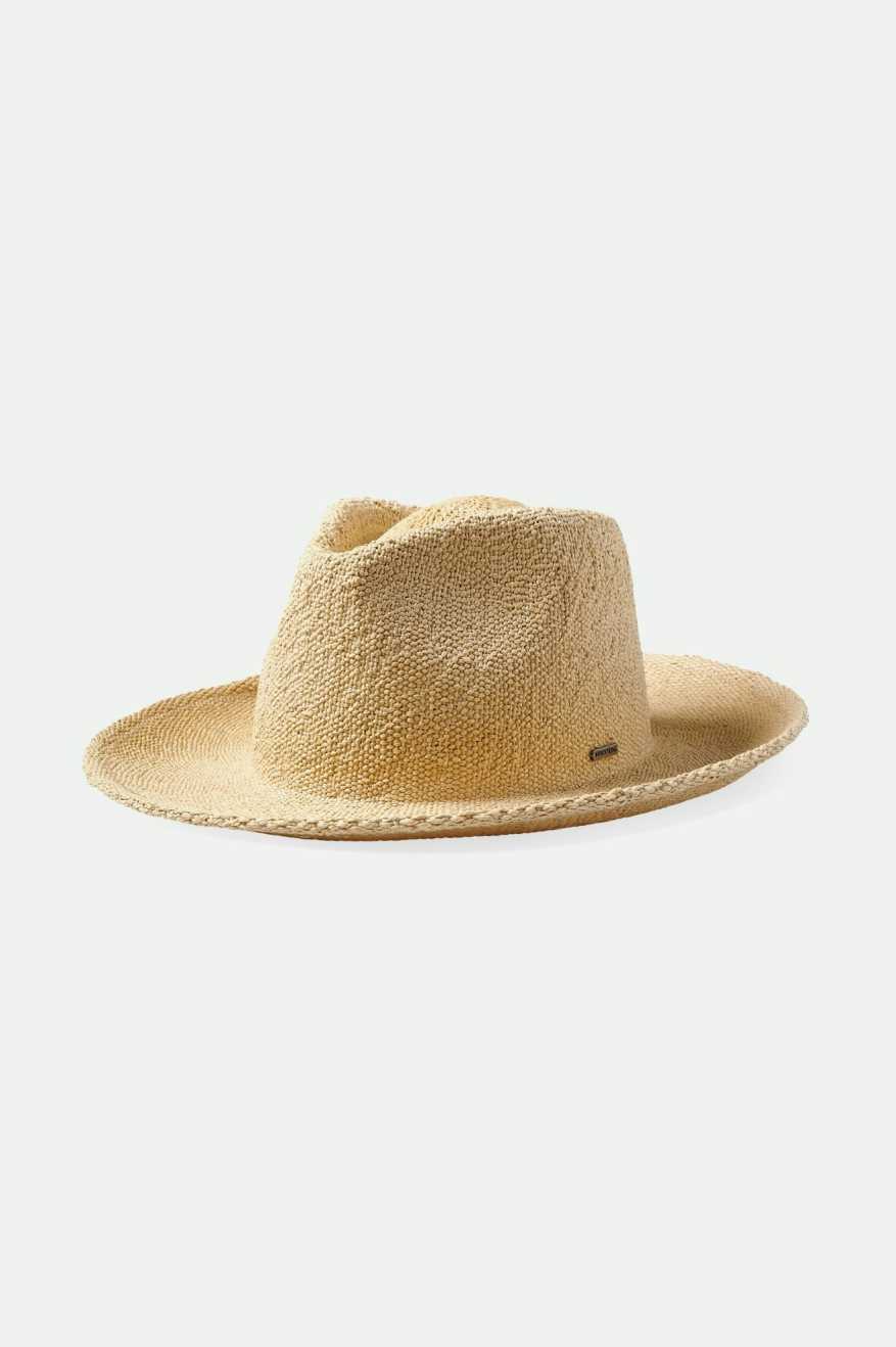 
       Brixton Dayton Basic Convertabrim Straw Rancher Hat - Natural
     