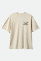 Men's Brewster Oversized T-Shirt in the color Cream - Front Product View
