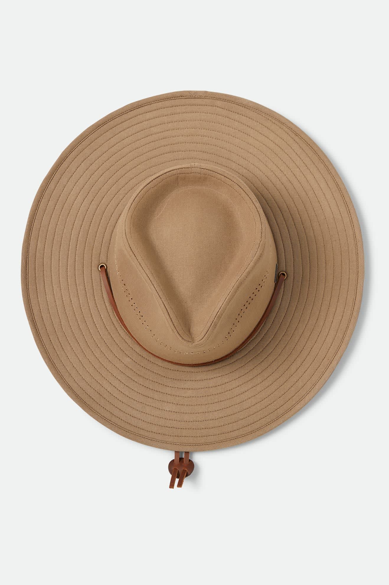 Unisex Beck Journey Canvas Hat in the color Khaki - Additional Laydown image