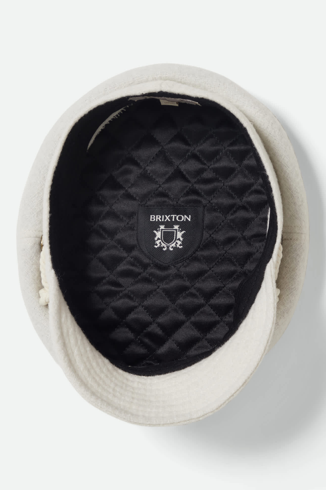 Women's Kayla Cap in the color Off White Boucle - Additional Laydown image