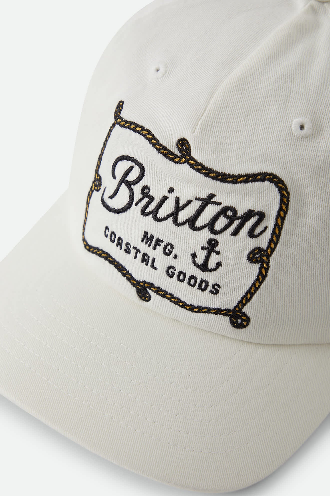 Unisex Anchor Alpha Snapback in the color Off White - Additional Laydown image