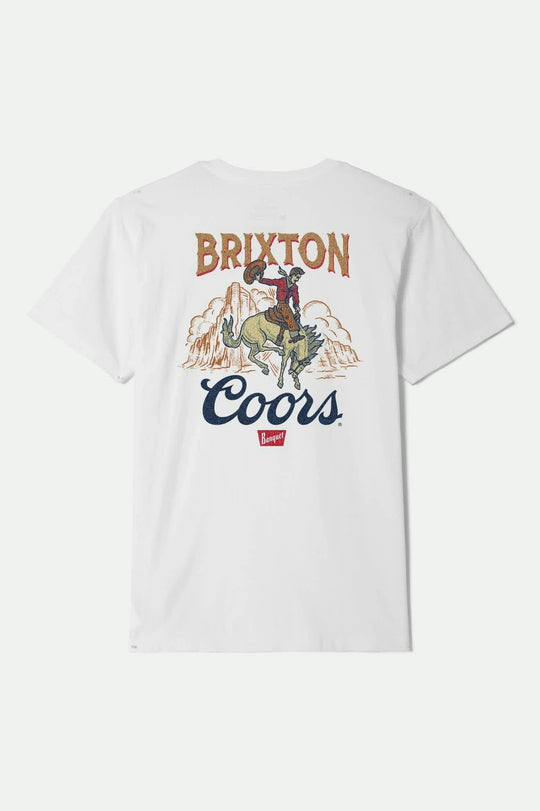 
       Brixton Coors Omaha S/S Standard T-Shirt - White
     