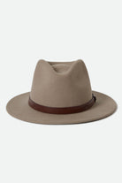 Unisex Messer Fedora in the color Light Tan - Additional Laydown image