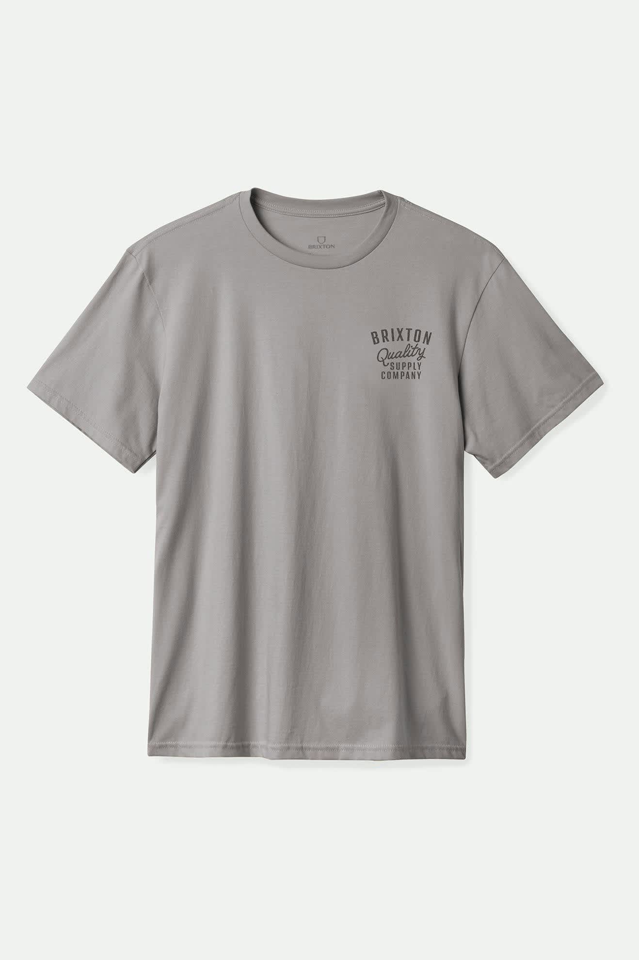 
       Men&#39;s Hubal S/S Tailored T-Shirt in the color Heather Grey - Front Product View
     