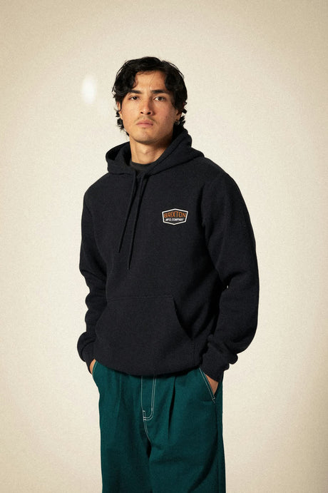 
       Men&#39;s Freeman Hoodie in the color Black - Men&#39;s Front View
     