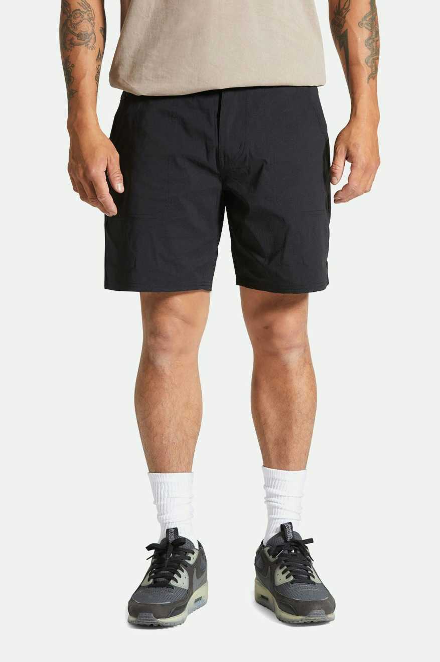 
       Brixton Adventure Ripstop Water Short - Black
     