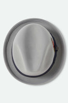 Unisex Gain Fedora in the color Light Grey/Midnight - Additional Laydown image