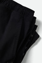 Men's Everyday Stretch Hybrid Short 7" in the color Black/White - Additional Laydown image