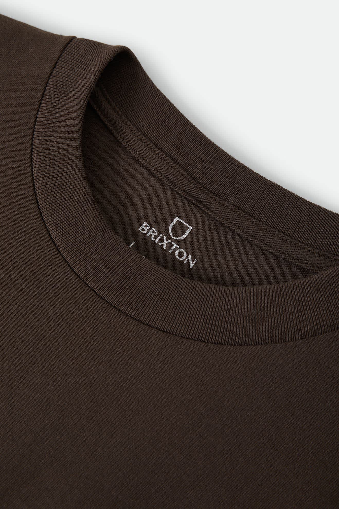 Men's Crest II Standard T-Shirt in the color Java - Additional Laydown image