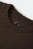 Men's Crest II Standard T-Shirt in the color Java - Additional Laydown image