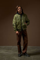 Men's Lifestyle 1 | Dillinger Flight Bomber Jacket - Cypress Green