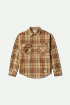 Women's Bowery Vintage L/S Overshirt in the color Washed Copper - Front Product View