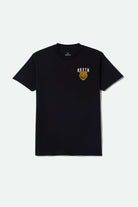 Men's Ronan T-Shirt in the color Black - Front Product View