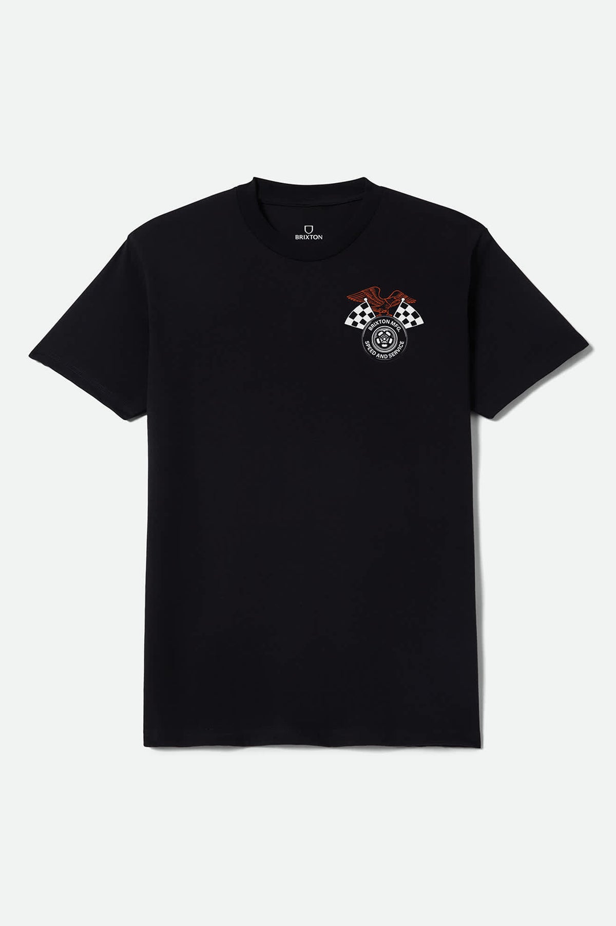 Men's Reamer Standard T-Shirt in the color Black - Front Product View