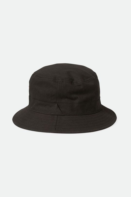 
       Brixton Woodburn Packable Bucket Hat - Black Sol Wash
     