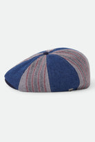 Unisex Altered Threads Brood Baggy Snap Cap in the color Medium Wash Denim - Additional Laydown image