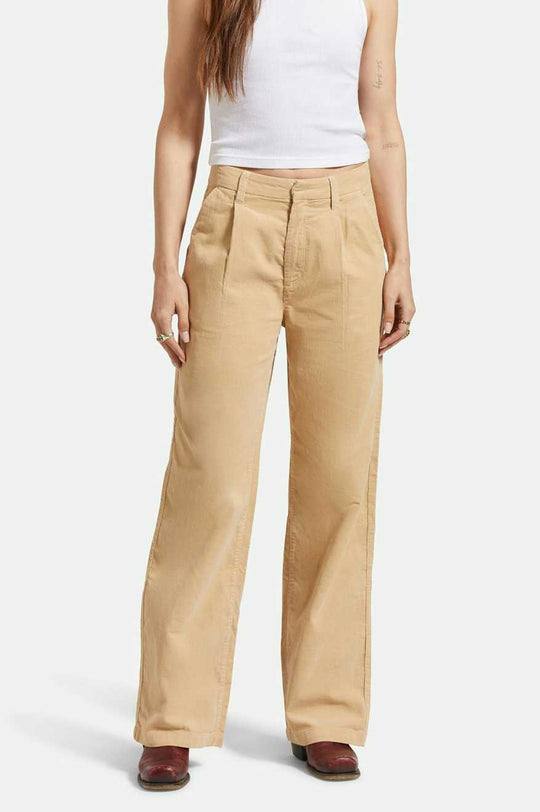 
       Women&#39;s Front Fit | Ludlow Trouser Pant - Oat Milk
     