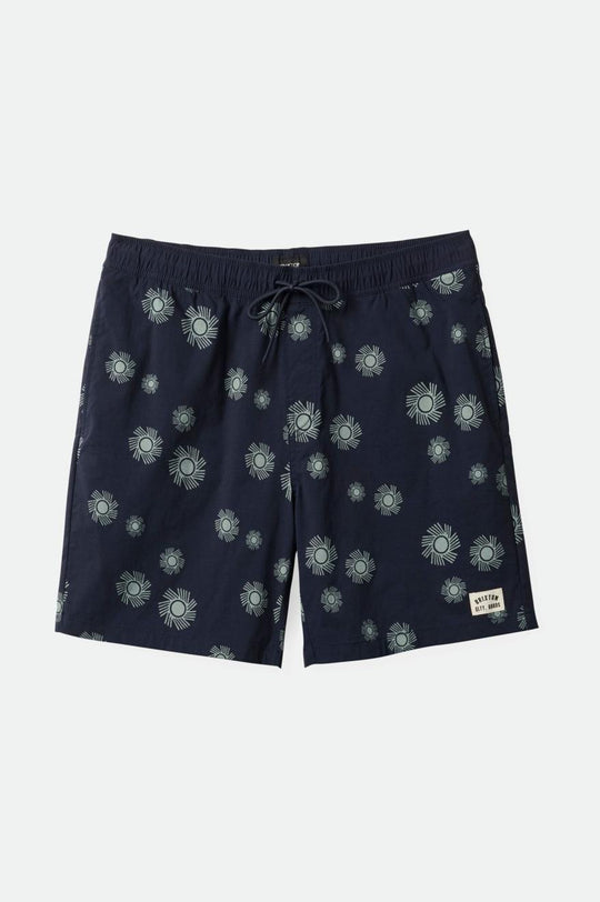 
       Brixton Voyage Hybrid Short 5.5&quot; - Washed Navy Sol
     