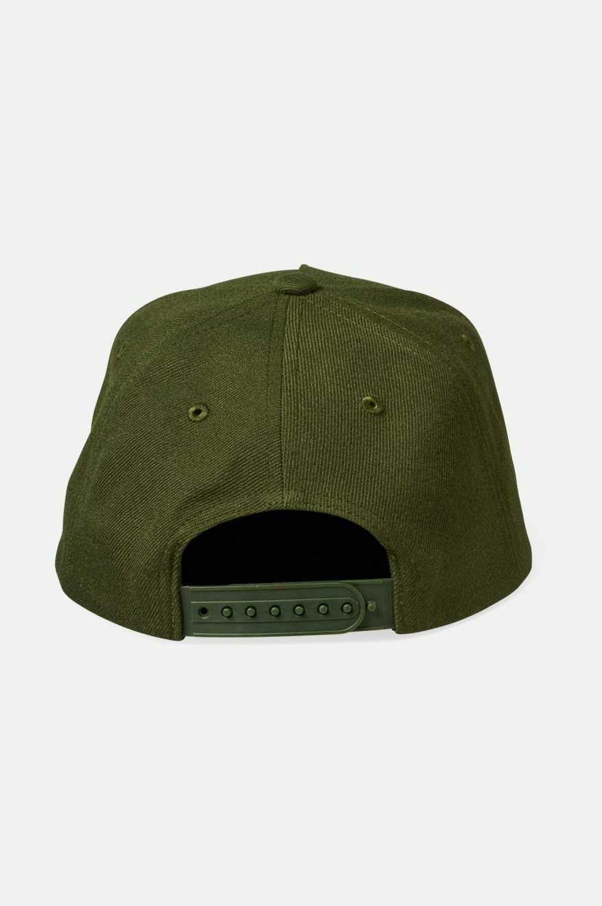 
       Brixton Linwood Netplus Snapback - Moss/Moss
     