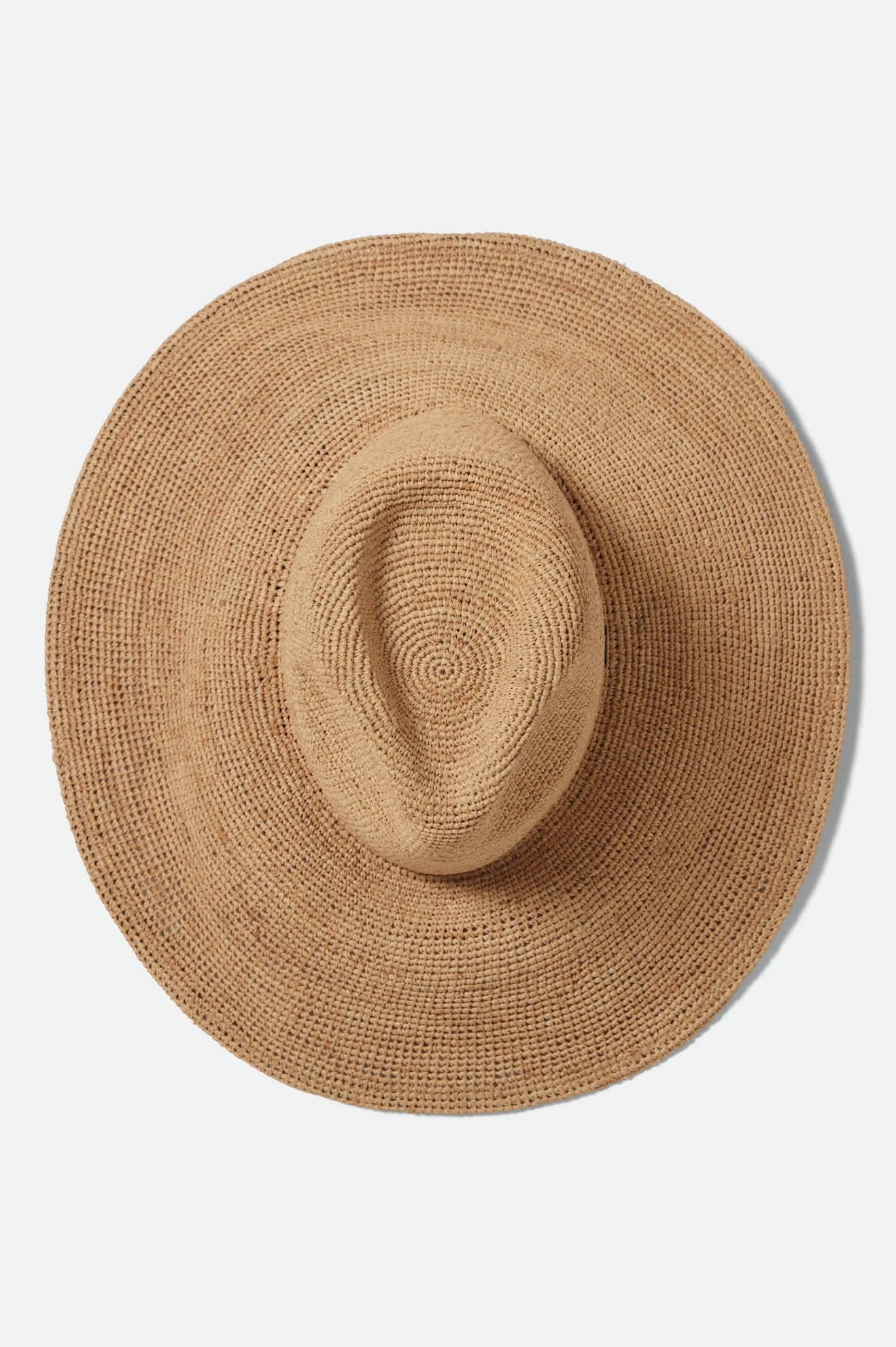 Women's Helena Straw Sun Hat in the color Tan - Additional Laydown image