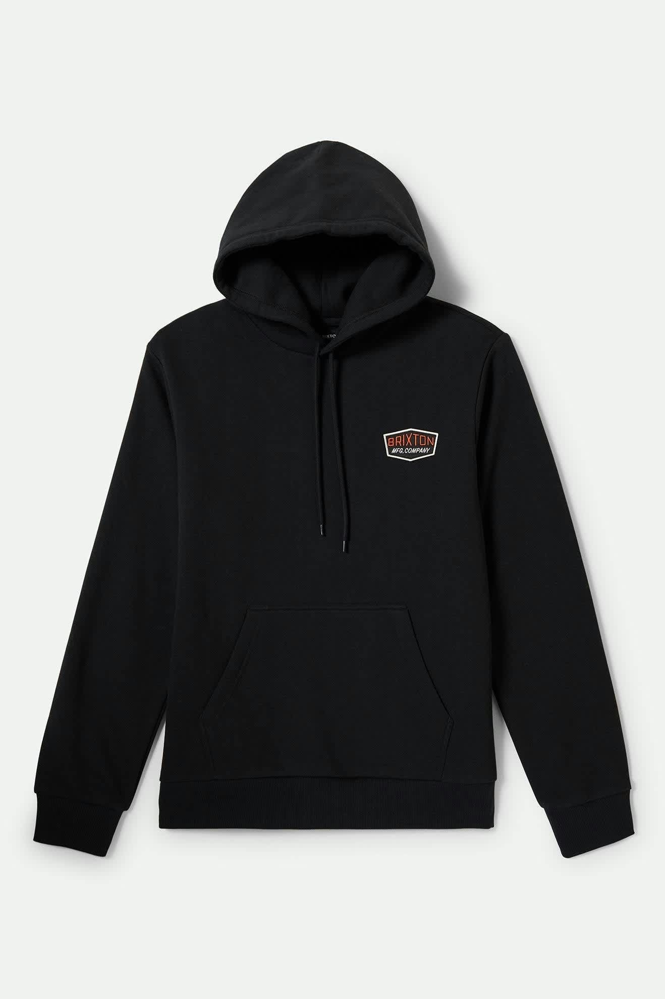 
       Men&#39;s Freeman Hoodie in the color Black - Front Product View
     