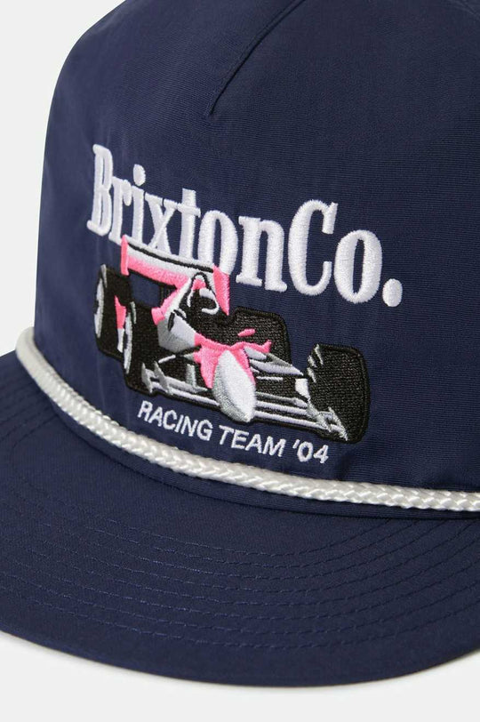 
       Brixton Neon Formula Snapback - Navy
     