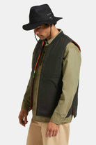 Brixton Unisex Wesley WTHR GUARD™ Packable Fedora - Black | Side fit