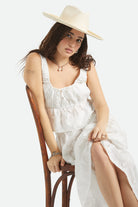 Women's Marlow Rancher Hat in the color Bone - Additional Fit image