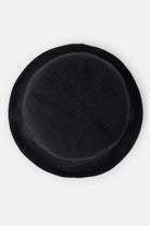 Unisex Redding Knit Packable Hat in the color Black/Black - Additional Laydown image