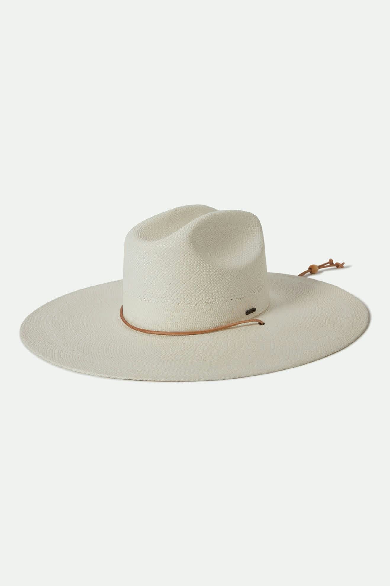 
       Women&#39;s Marina Panama Lifeguard Hat in the color Panama White - Front Product View
     