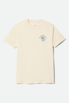 Men's Dusted Standard T-Shirt in the color Cream - Front Product View