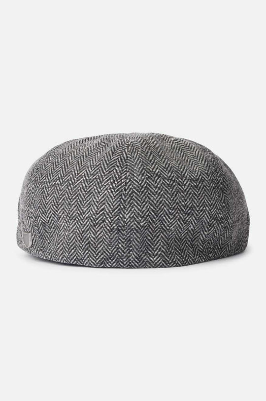 
       Brixton Brood Newsboy Cap - Grey/Black
     