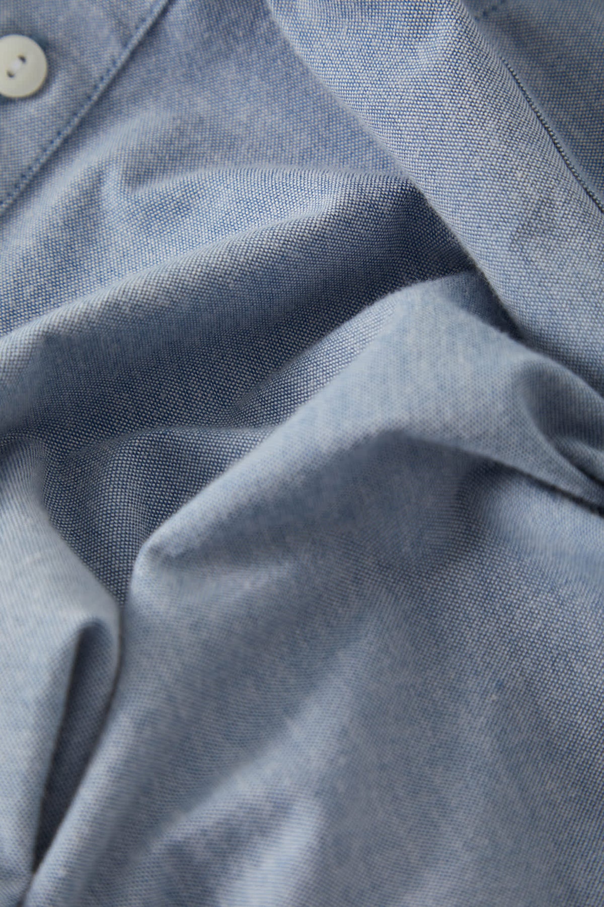 Men's Sanford Shirt in the color Dusty Blue - Additional Laydown image