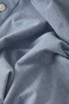 Men's Sanford Shirt in the color Dusty Blue - Additional Laydown image