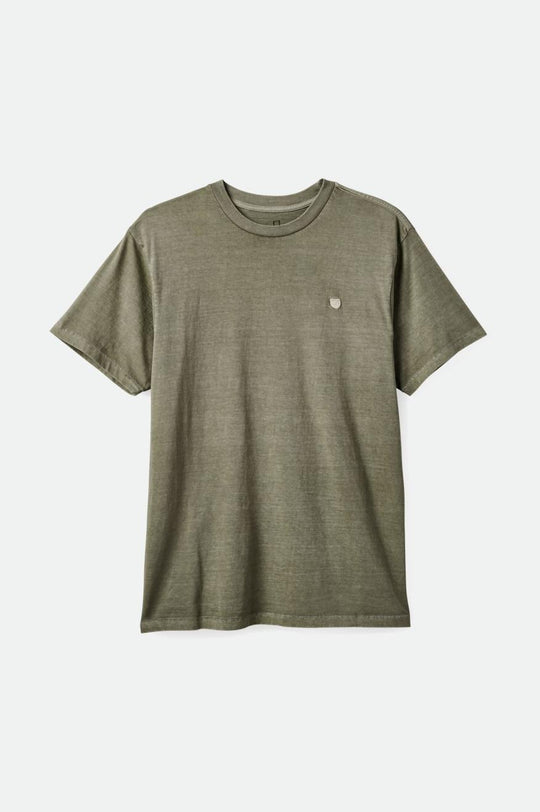 
       Brixton Vintage Reserve S/S Tee - Olive Vintage Wash
     