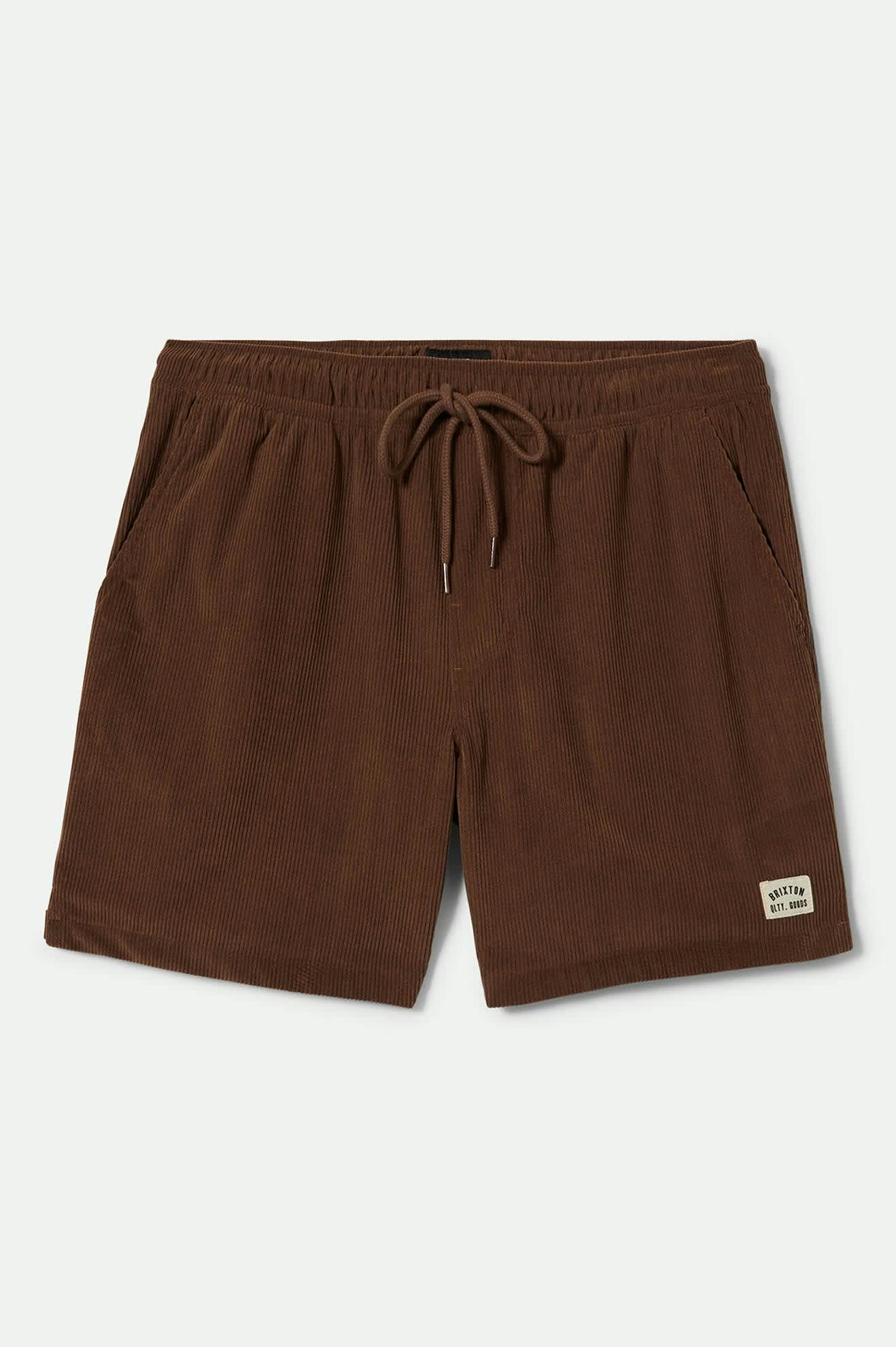 
       Men&#39;s Everyday Corduroy Short in the color Pinecone Brown - Front Product View
     