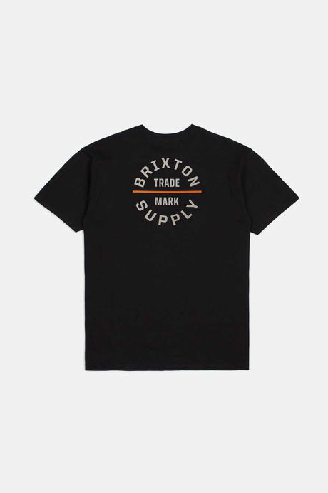 Oath V S/S Standard T-Shirt - Black/Whitecap/Persimmon Ornage