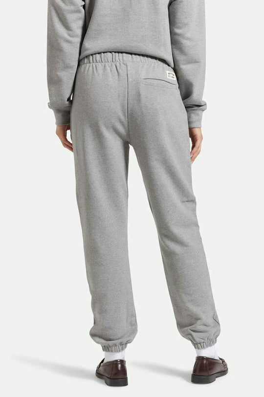 
       Back Fit Image | Cross Loop French Terry Sweatpant - Heather Grey
     