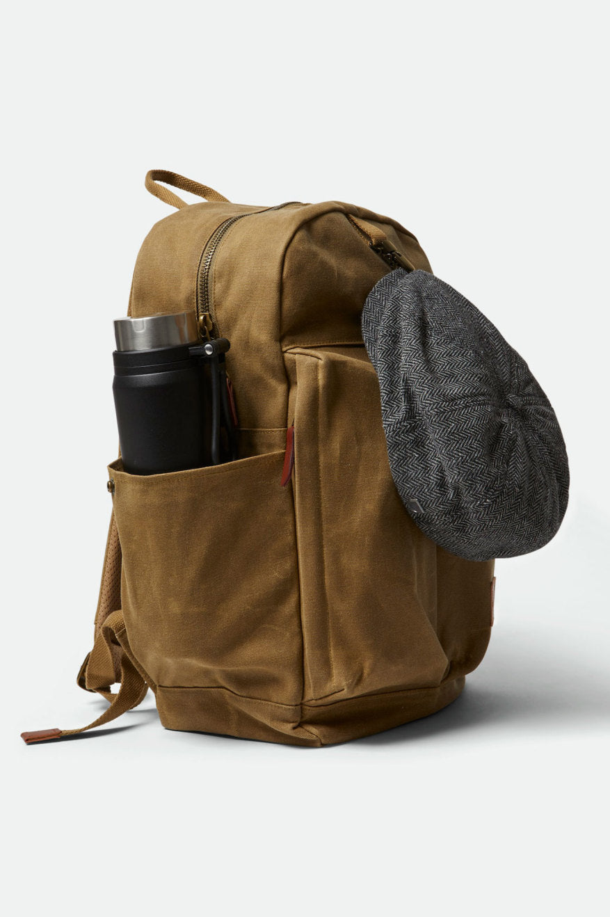 
       Brixton Traveler Backpack - Olive Brown
     