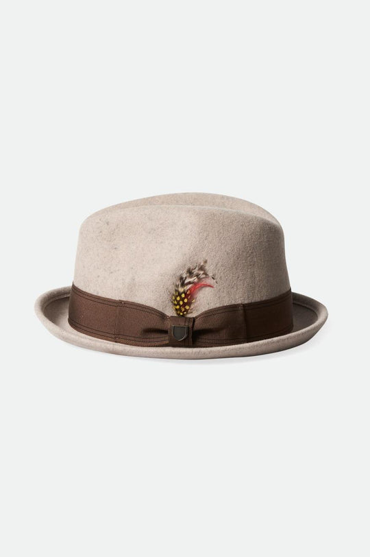 
       Brixton Gain Fedora - Oatmeal
     