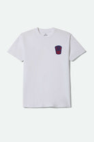 Men's Royal T-Shirt in the color White - Front Product View