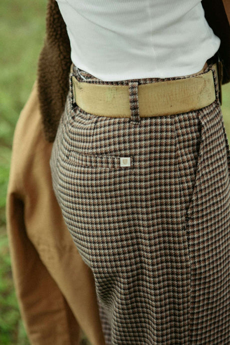 
       Women&#39;s Lifestyle 2 | Ludlow Trouser Pant - Pinecone Brown Houndstooth
     