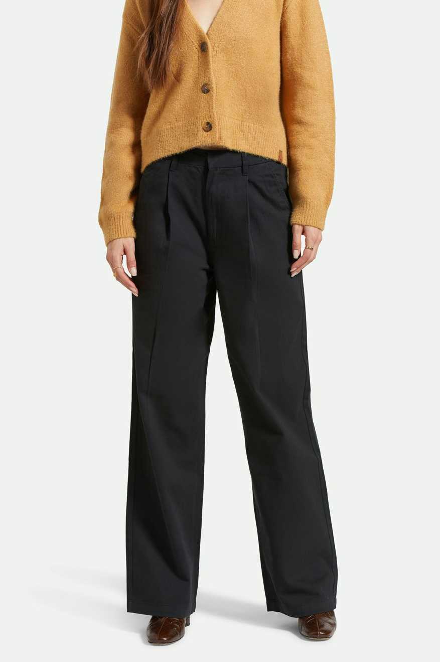 
       Women&#39;s Front Fit | Ludlow Trouser Pant - Black
     