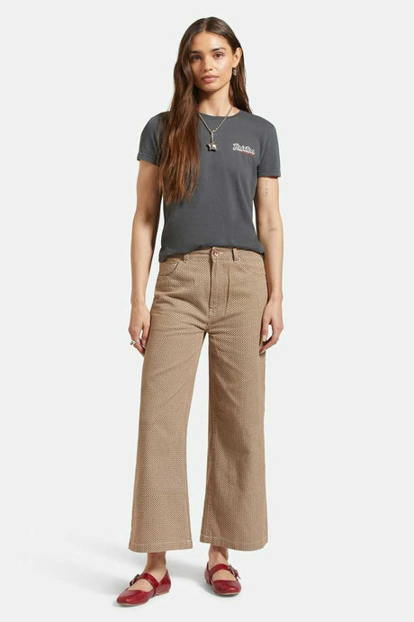 
       Women&#39;s Lifestyle 1 | Margo Cropped 5-Pocket Pant - Whitecap/Pine Houndstooth
     