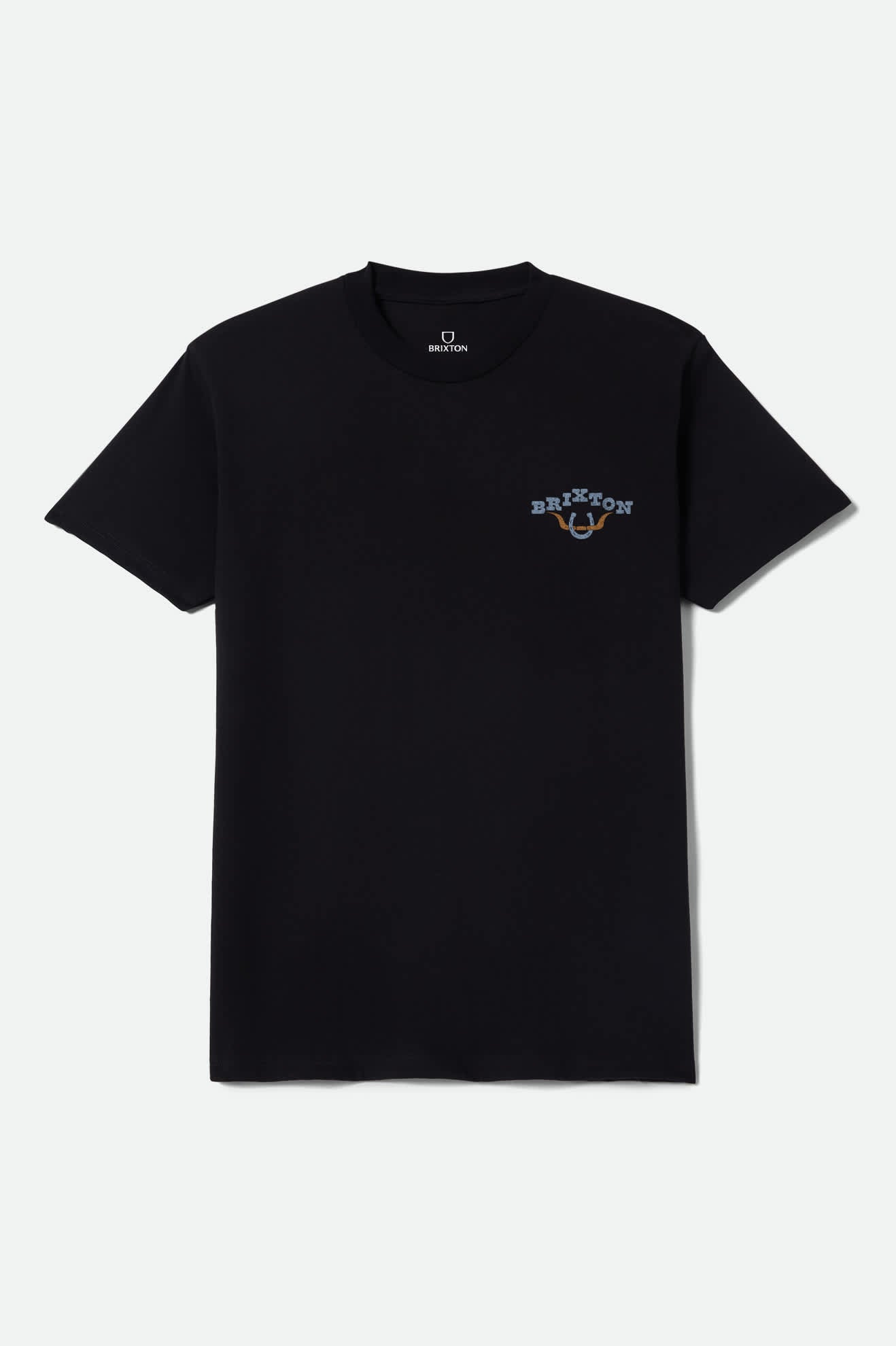 Men's Beekman Short Sleeve Shirt in the color Black - Front Product View