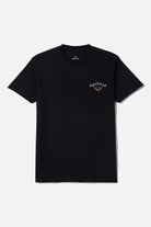 Men's Beekman Short Sleeve Shirt in the color Black - Front Product View
