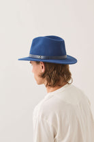 Unisex Messer Fedora in the color Classic Navy - Additional Fit image