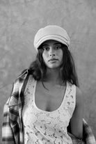 Women's Fiddler Fisherman Cap in the color Macadamia Cord - Men's Lifestyle image