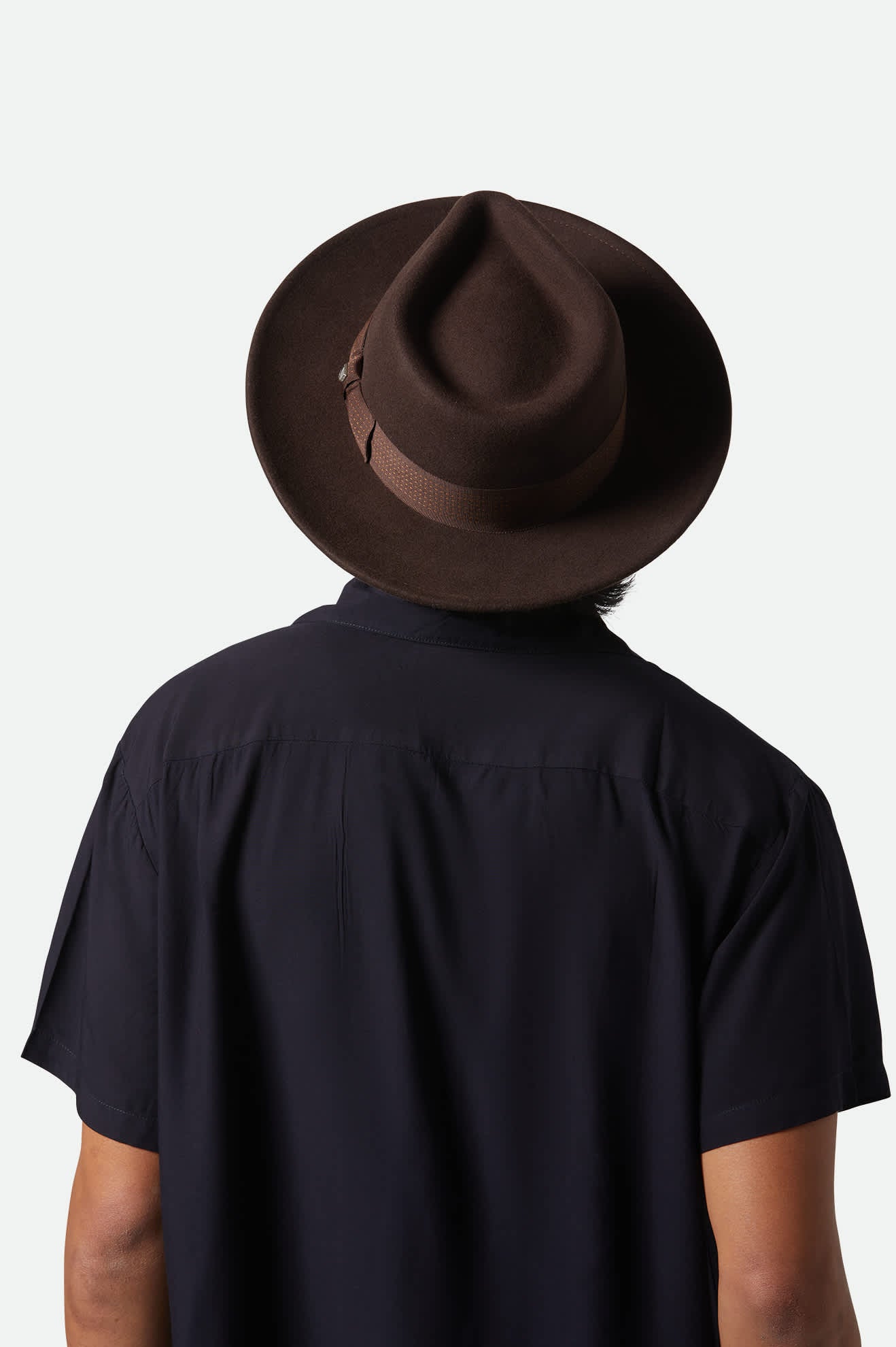 
       Unisex Swindle Convertabrim Fedora in the color Dark Brown/Chocolate - Additional Fit View
     